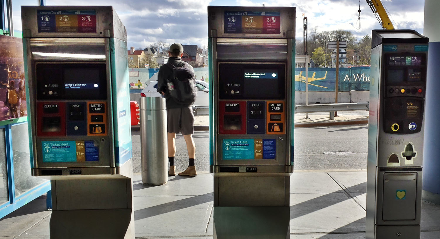 Ticket Machines for Select Bus Service at LGA